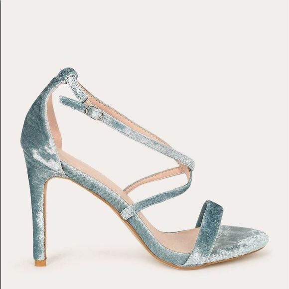 LOV Mark Light Blue Velvet Heals - Picture 1 of 4